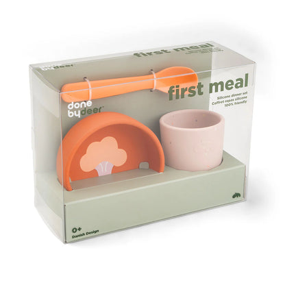 Set de regalo para bebés naranja
