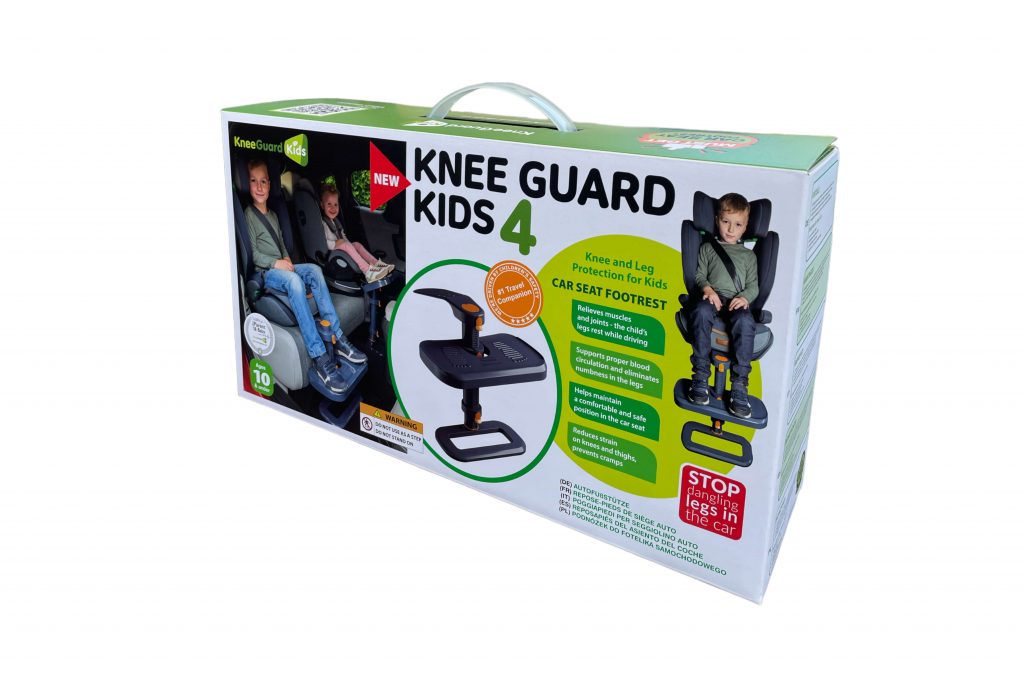 KneeGuardKids4 Reposapies para silla de coche