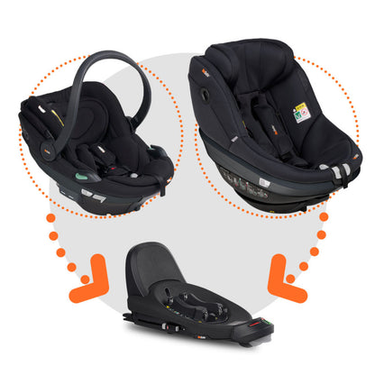 Silla de coche giratoria BeSafe Beyond - Sistema modular alta seguridad