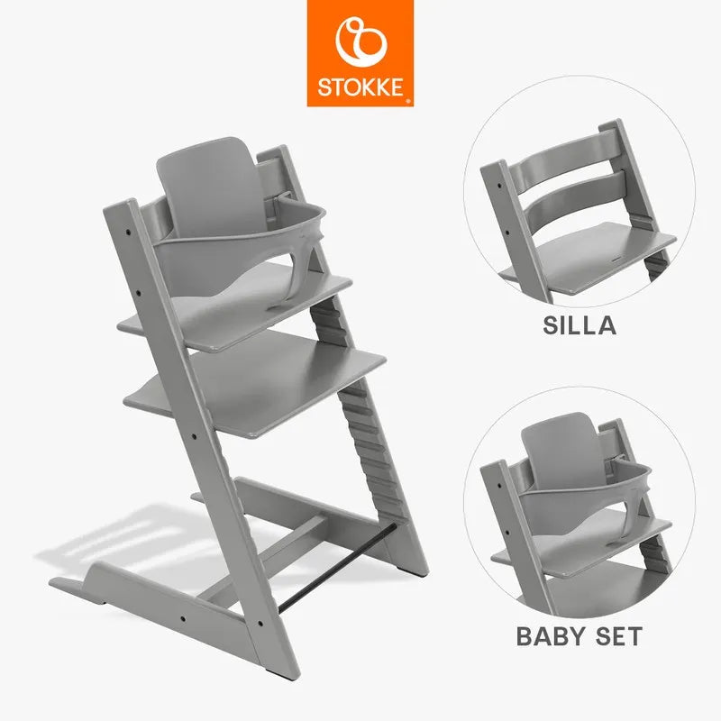 PACK AHORRO | Stokke Tripp Trapp con Baby Set