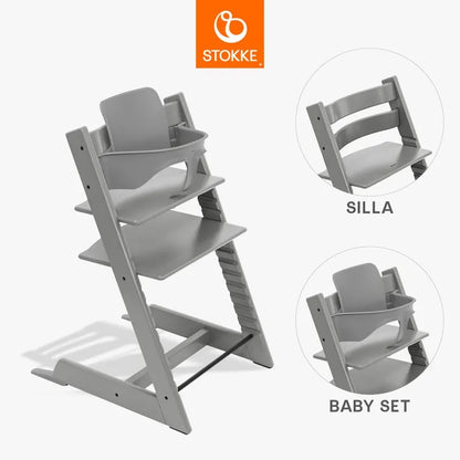 PACK AHORRO | Stokke Tripp Trapp con Baby Set