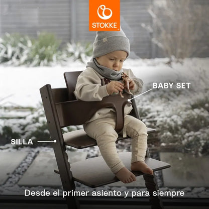 PACK AHORRO | Stokke Tripp Trapp con Baby Set y cojín